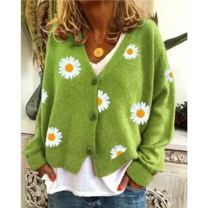 Paisley | Casual Floral Crochet Cardigan