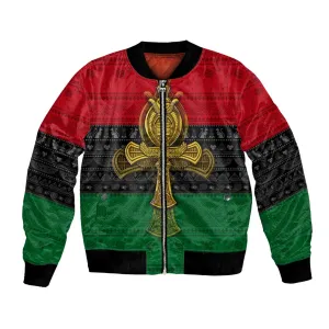 Pan African Ankh Bomber Jacket DT02