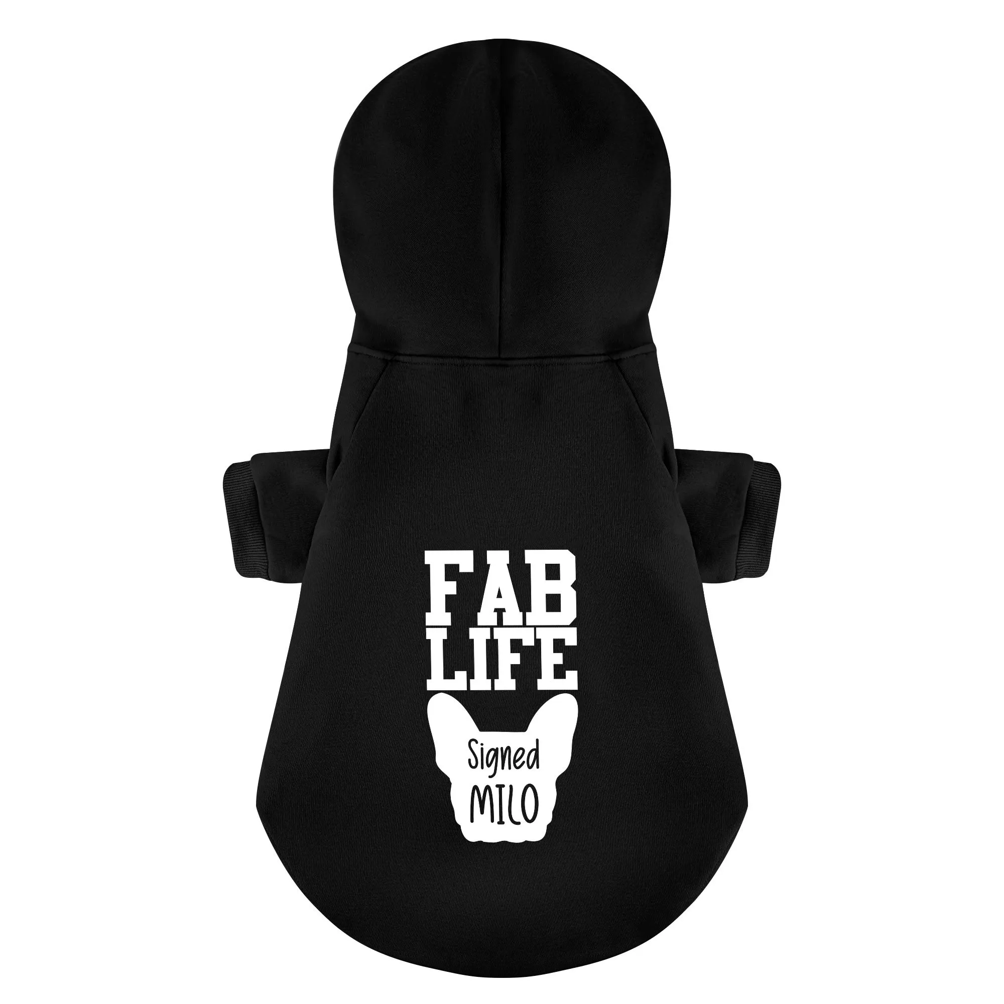 Personalized French Bulldog Hoodies with Funny Quotes and Custom Name – Stylish, Cozy, and Premium 100% Cotton