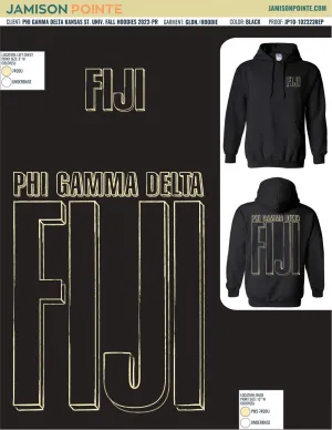 Phi Gamma Delta Kansas State University Fall Hoodies