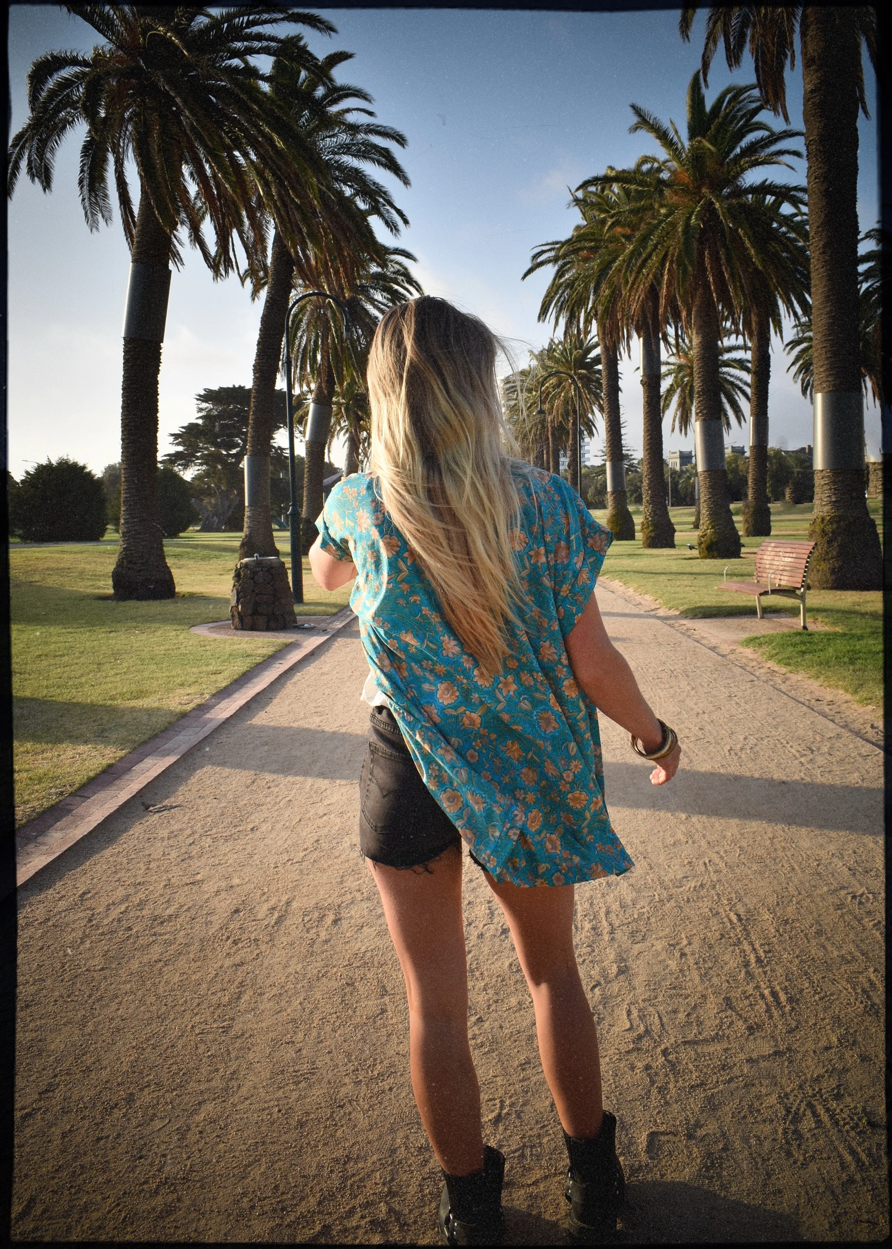 Pilea Silk Wrap Kimono Top ~ Jewel