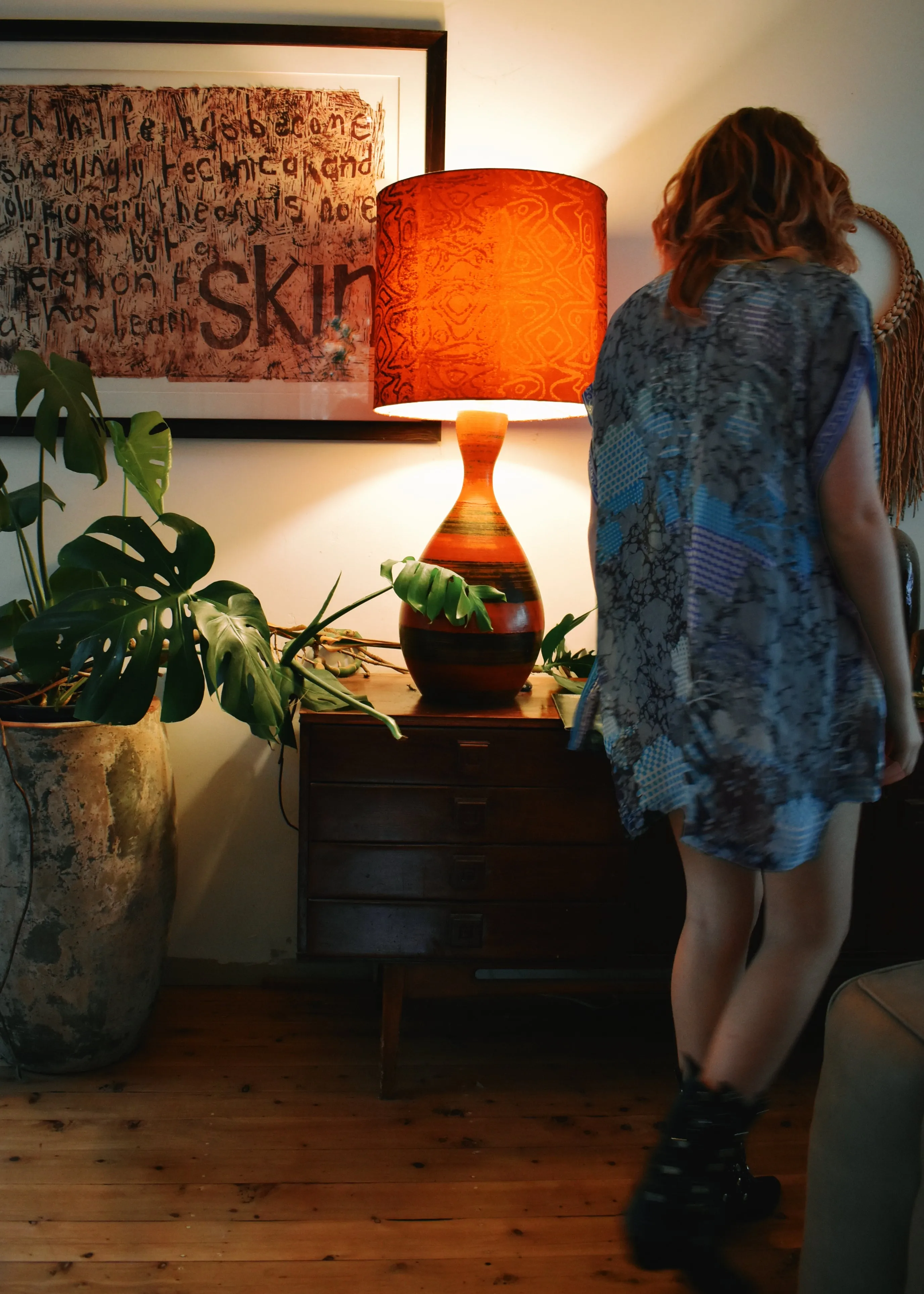 Pilea Silk Wrap Kimono Top ~ Spectra