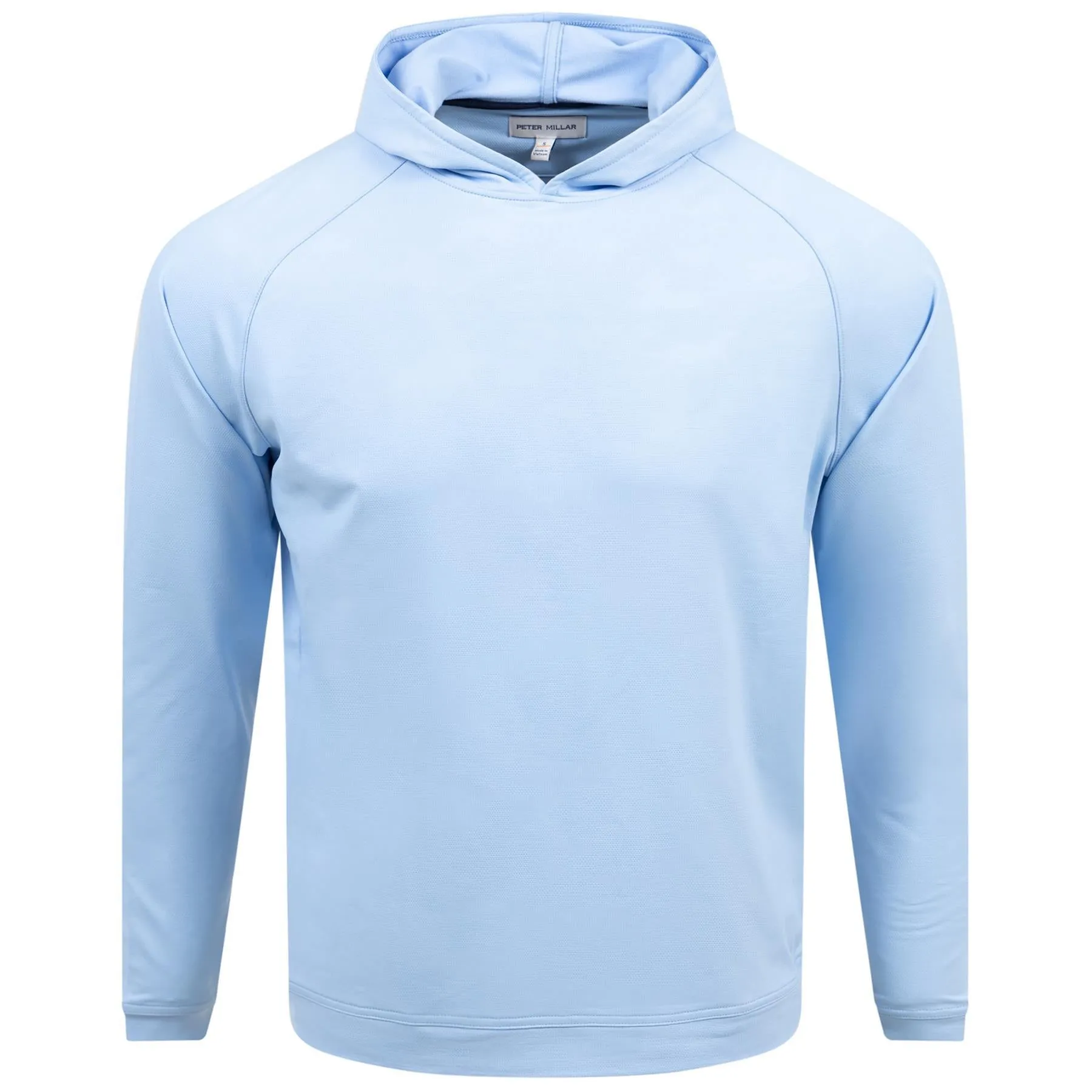 Pine Camo Performance Hoodie Cottage Blue