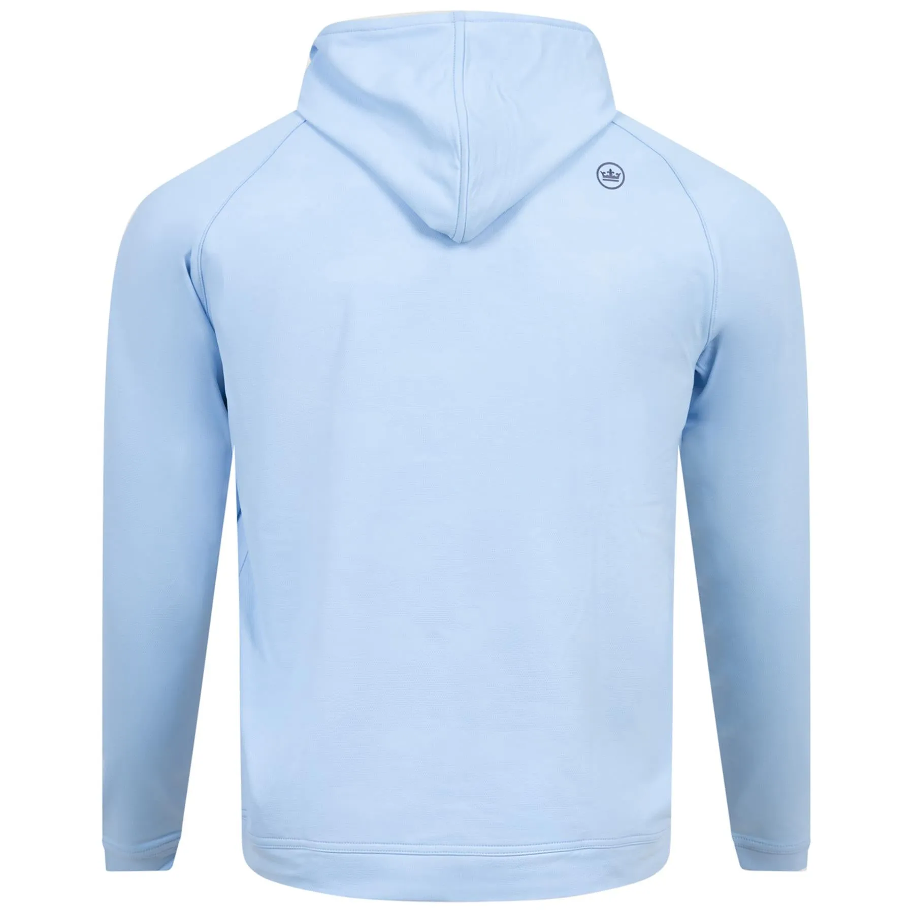 Pine Camo Performance Hoodie Cottage Blue