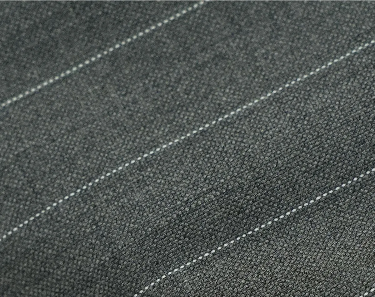 Pinstripe Double-Breasted Suit