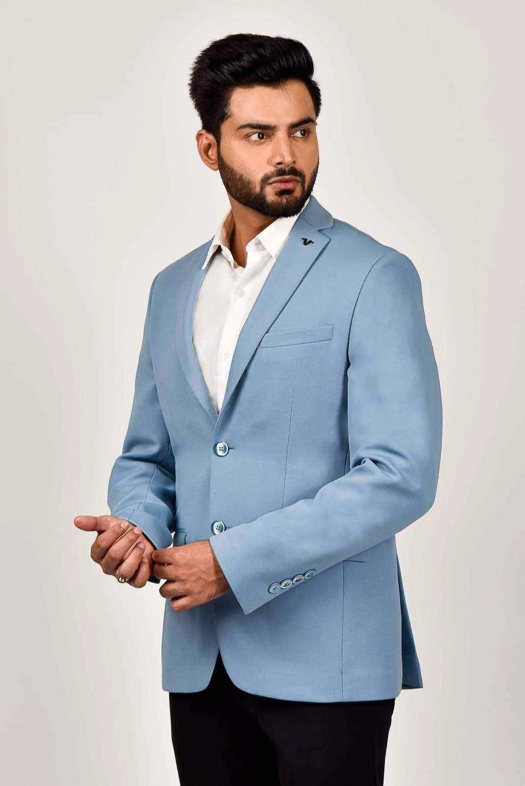 Plus size of Sky Knit Blazer