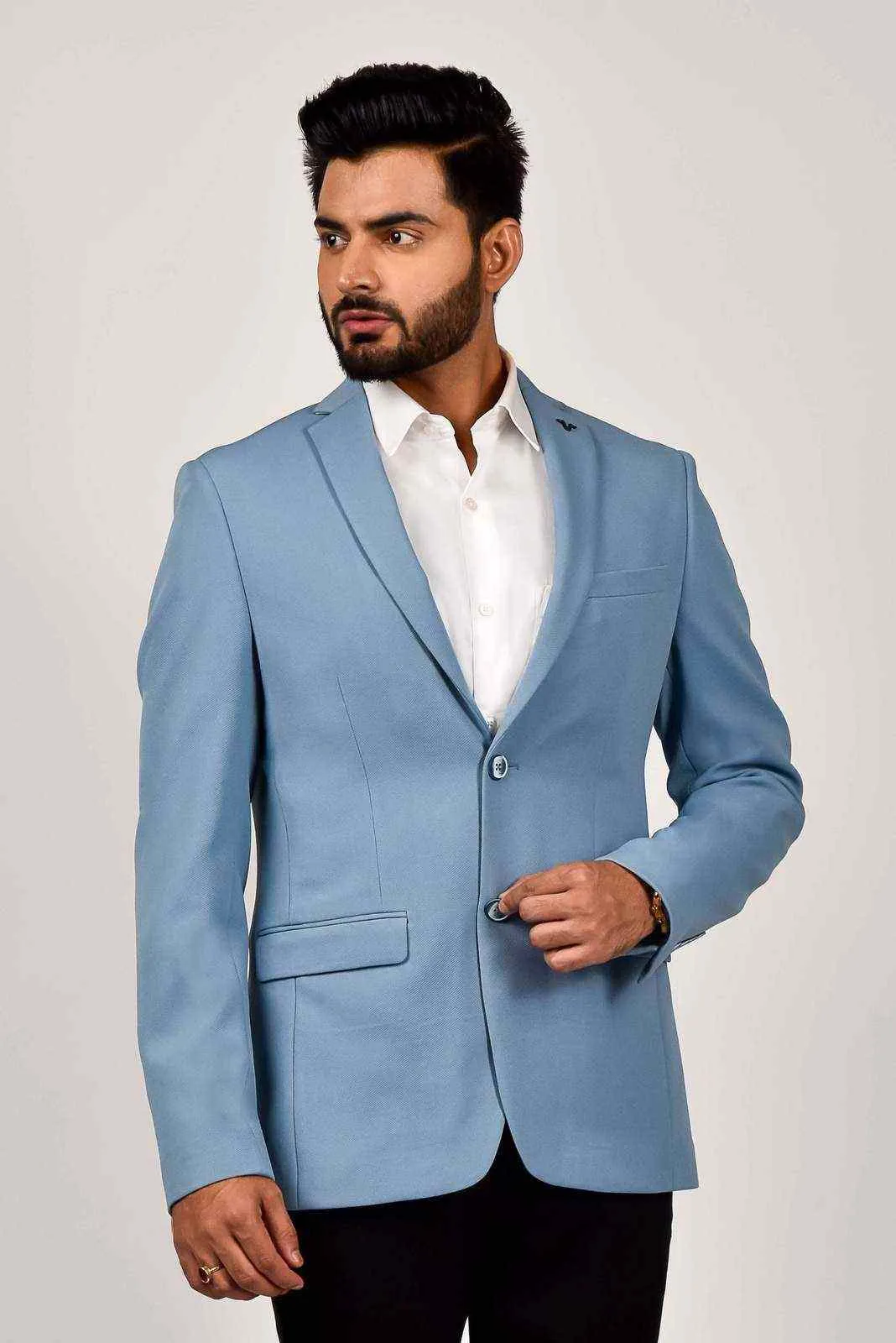 Plus size of Sky Knit Blazer