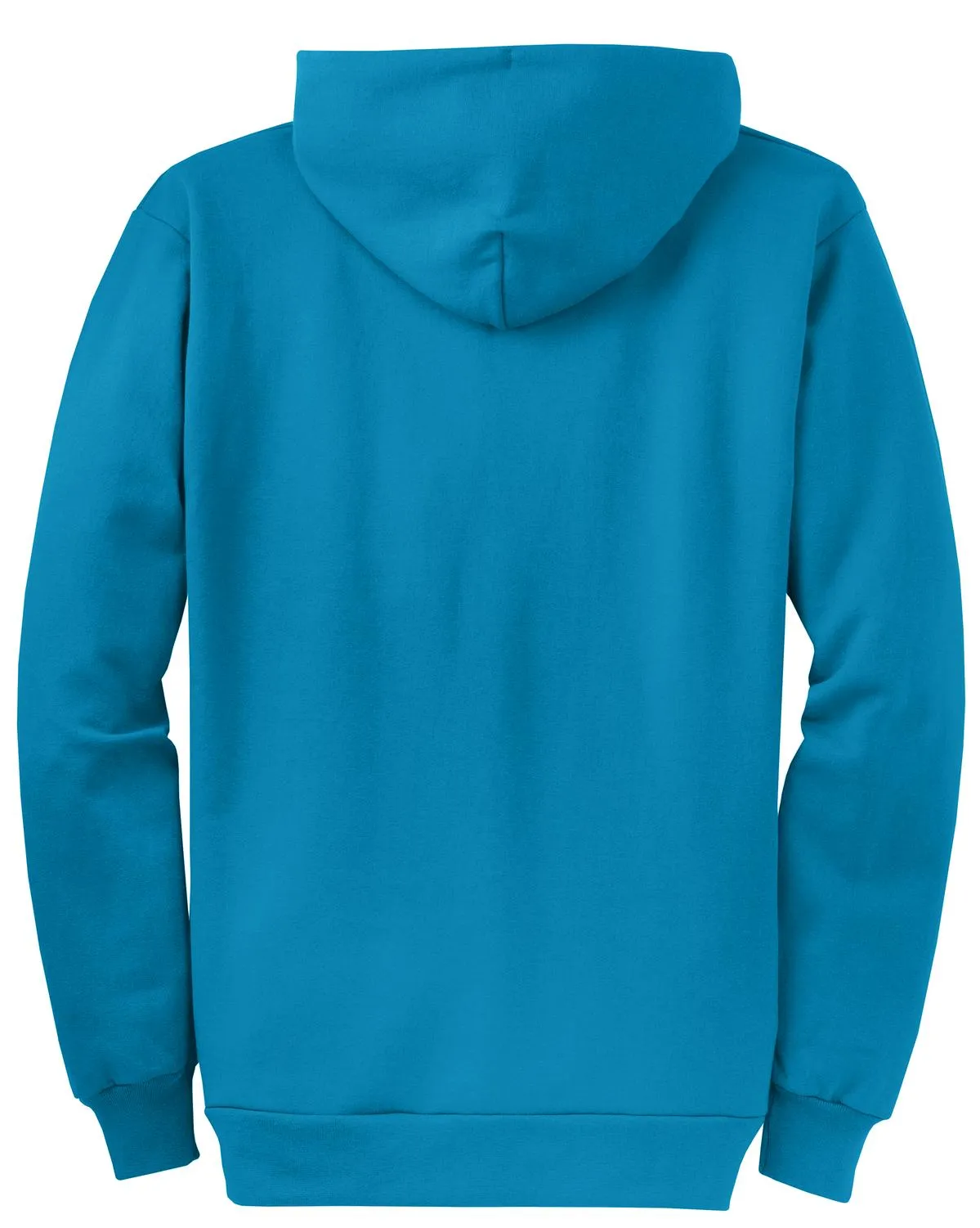 Port & Company Core Fleece Full-Zip Hooded Sweatshirt. PC78ZH Neon Blue
