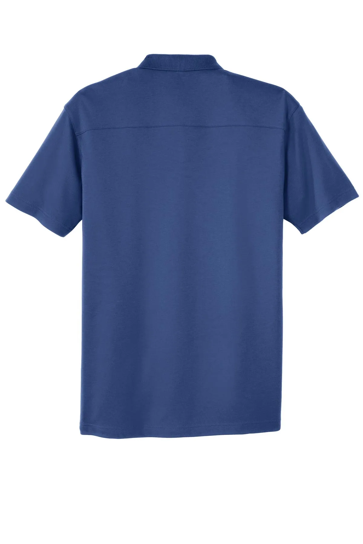 Port Authority Silk Touch Interlock Performance Polo. K5200 Royal