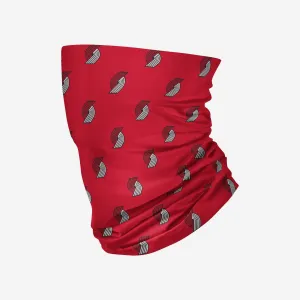 Portland Trail Blazers Mini Print Logo Gaiter Scarf