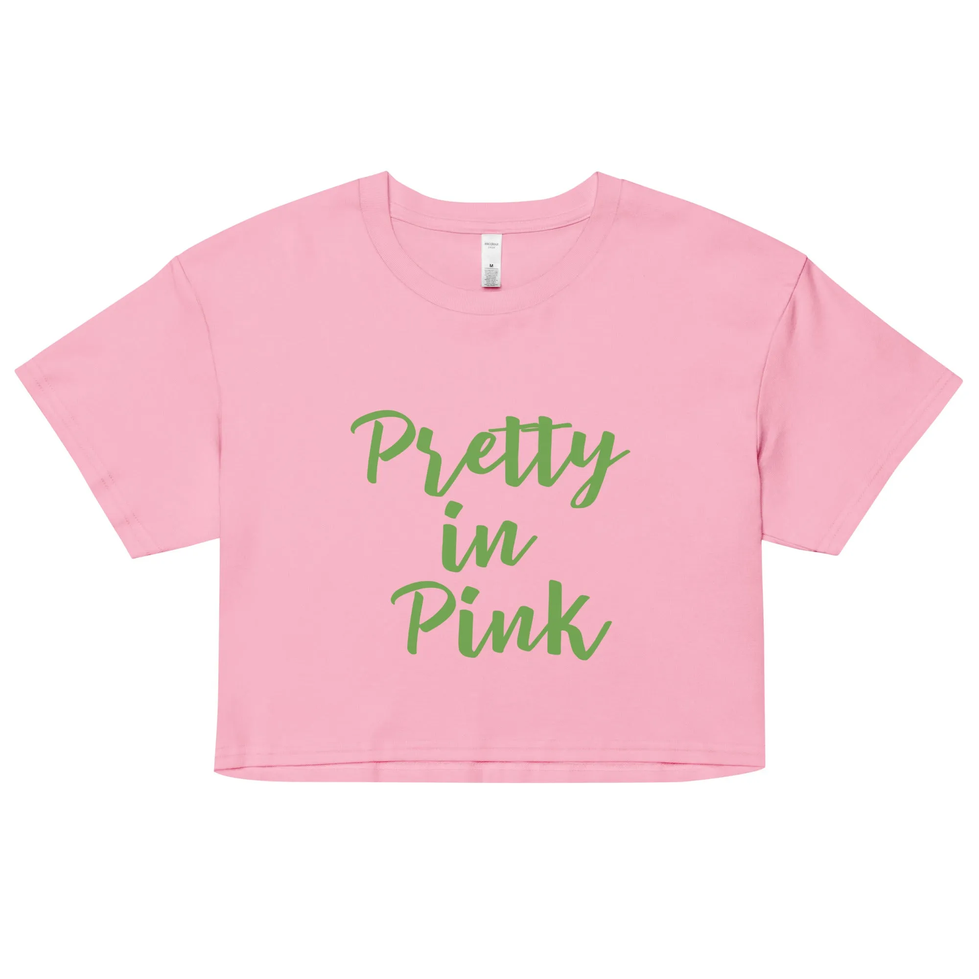 Pretty in Pink Women’s Crop Top