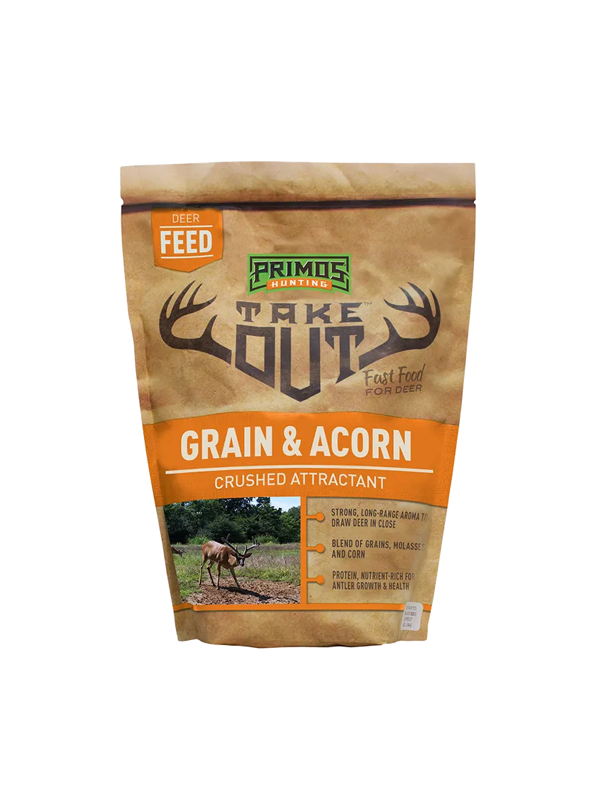 PRIMOS GRAIN & ACORN CRUSHED ATTRACTANT 5LB