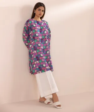 Printed Arabic Lawn Shirt