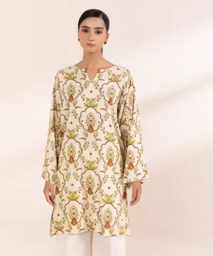 Printed Arabic Lawn Shirt