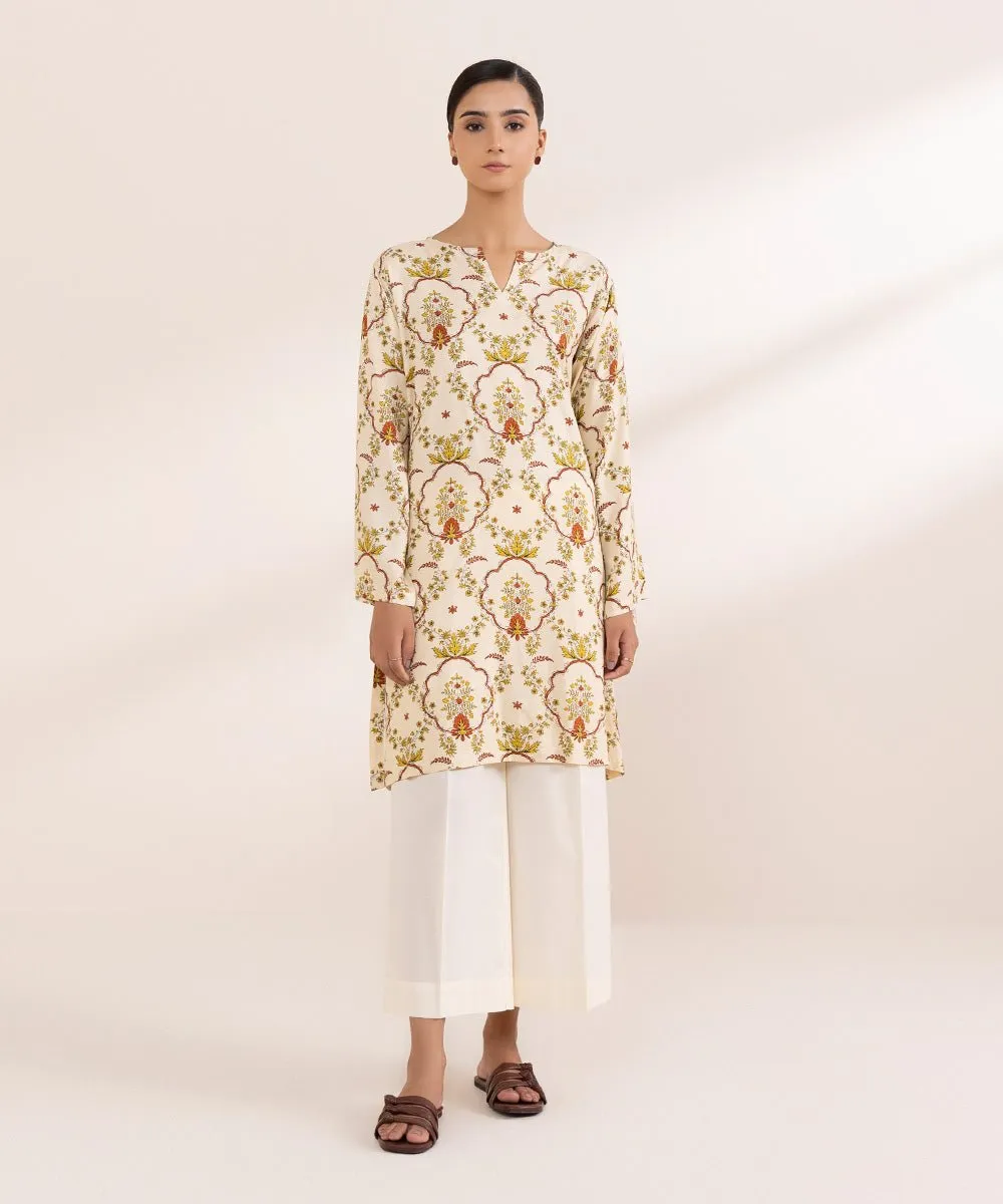 Printed Arabic Lawn Shirt