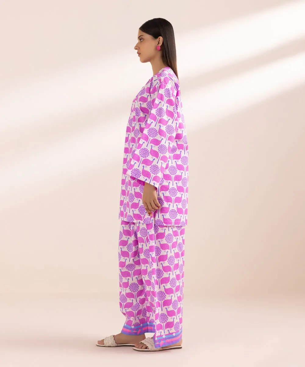 Printed Cambric Shirt