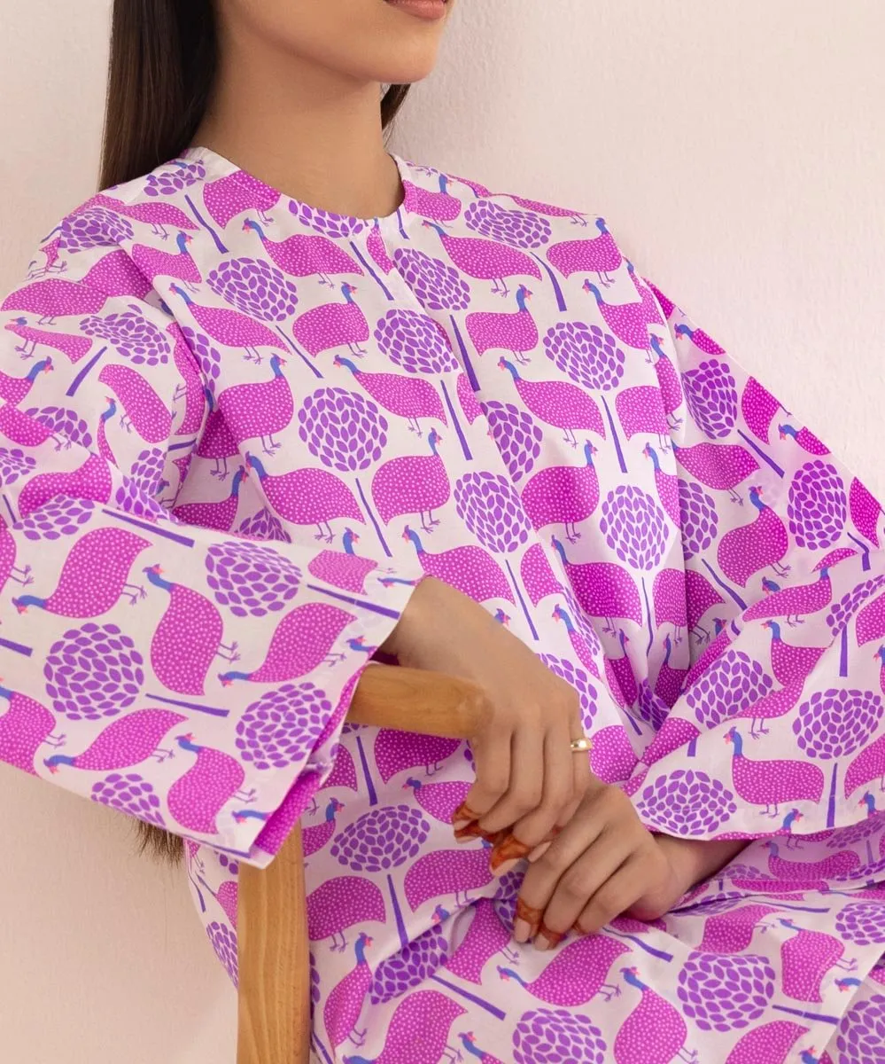 Printed Cambric Shirt
