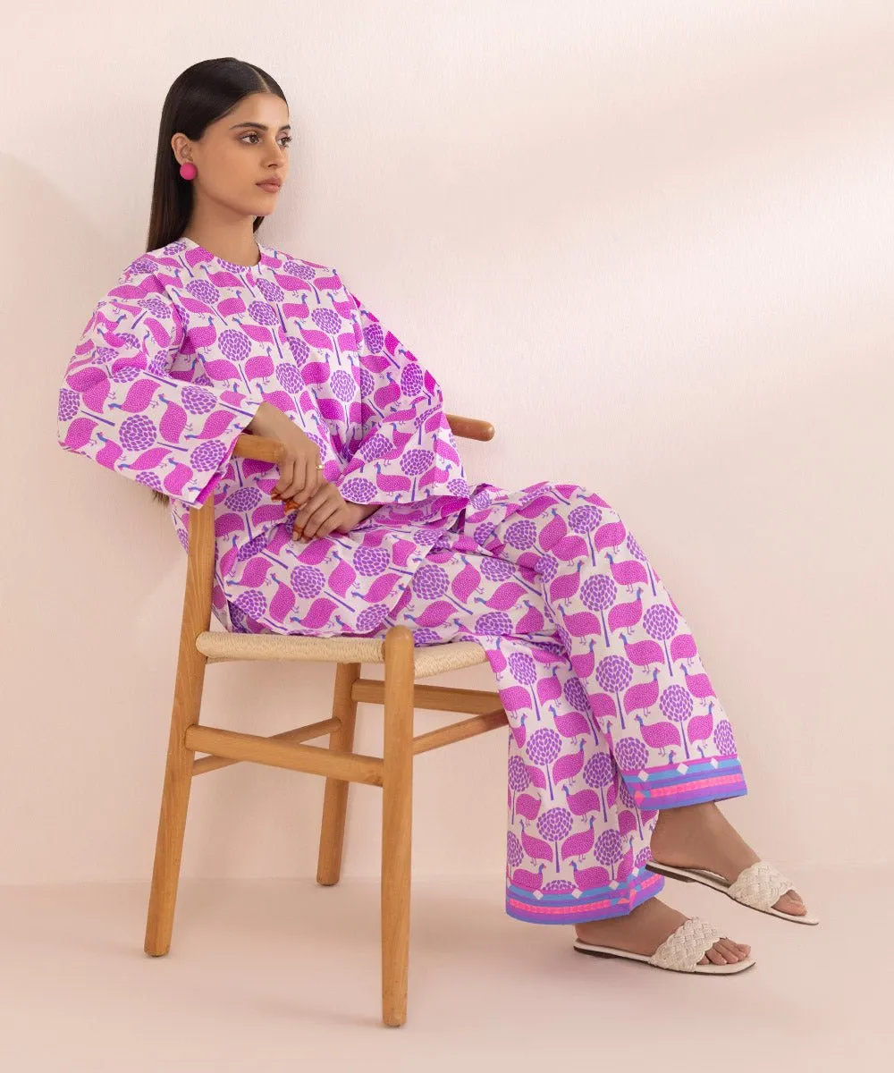 Printed Cambric Shirt