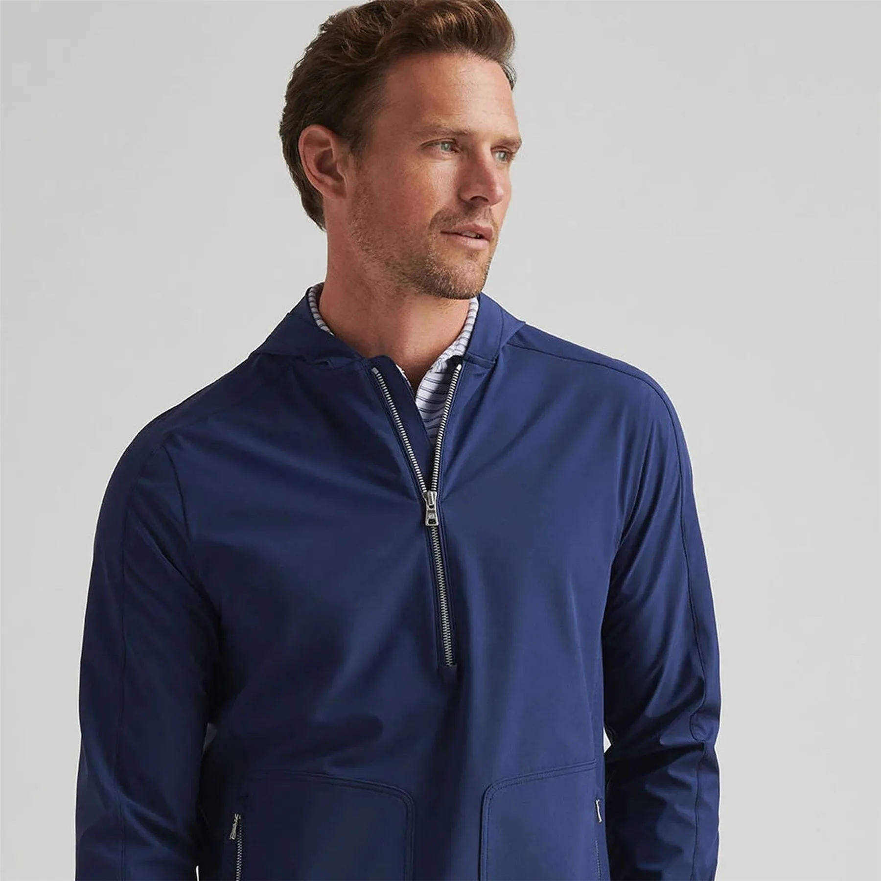 Quest Half Zip Hoodie Navy