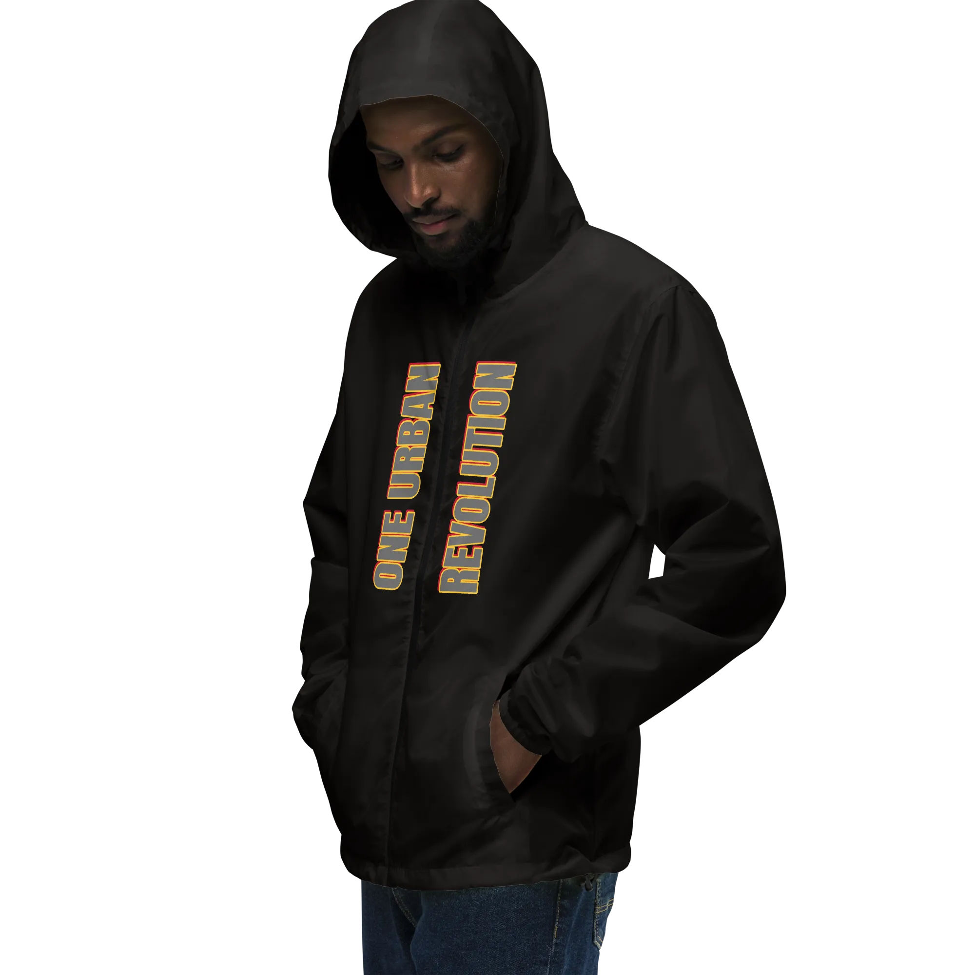 "URBAN" Unisex Lightweight Zip Up Windbreaker