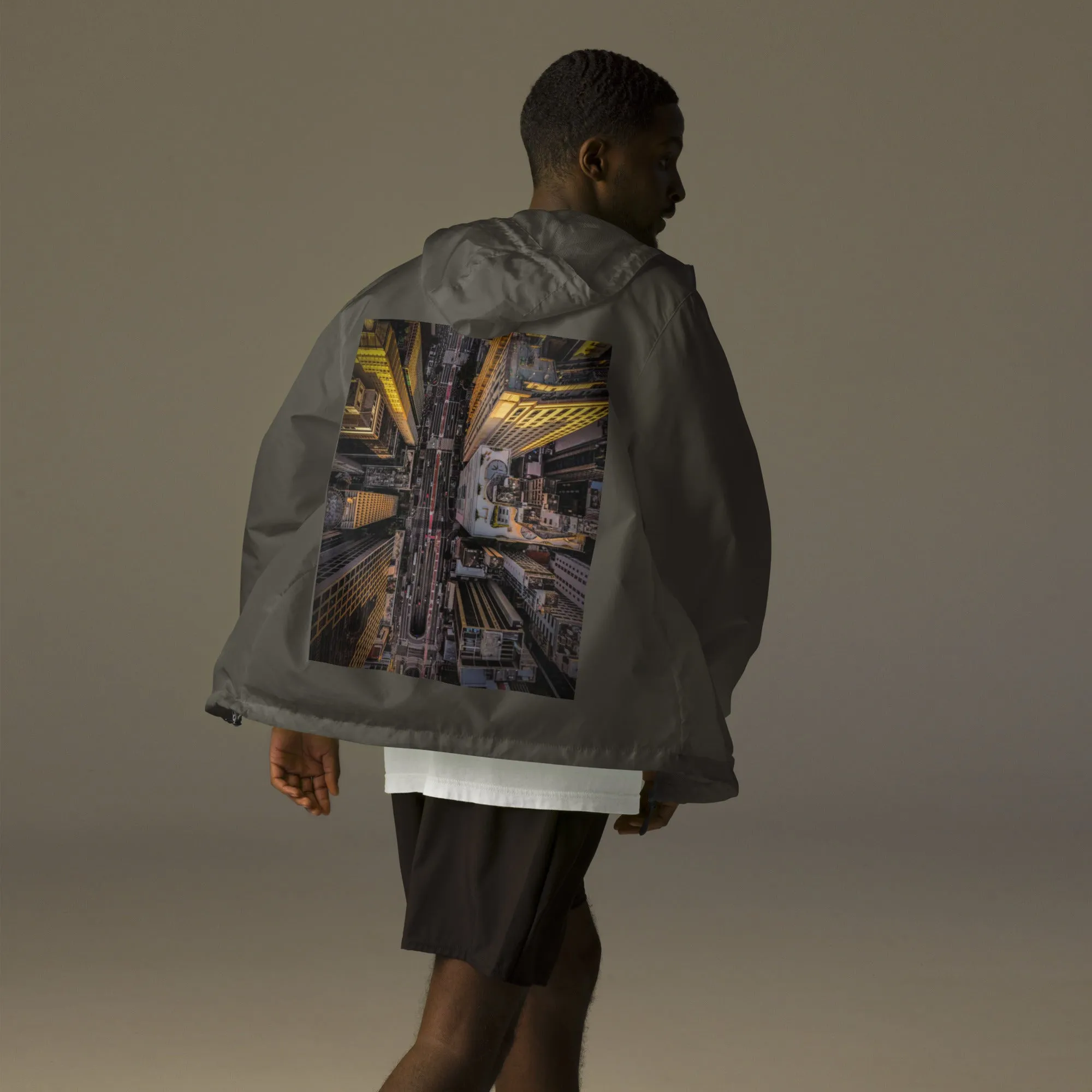 "URBAN" Unisex Lightweight Zip Up Windbreaker