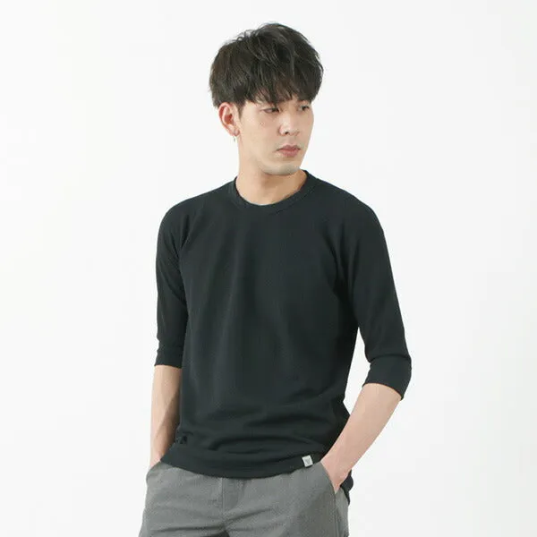 RAG / Quick Dry Waffle Flatseema Half Sleeve T-Shirt