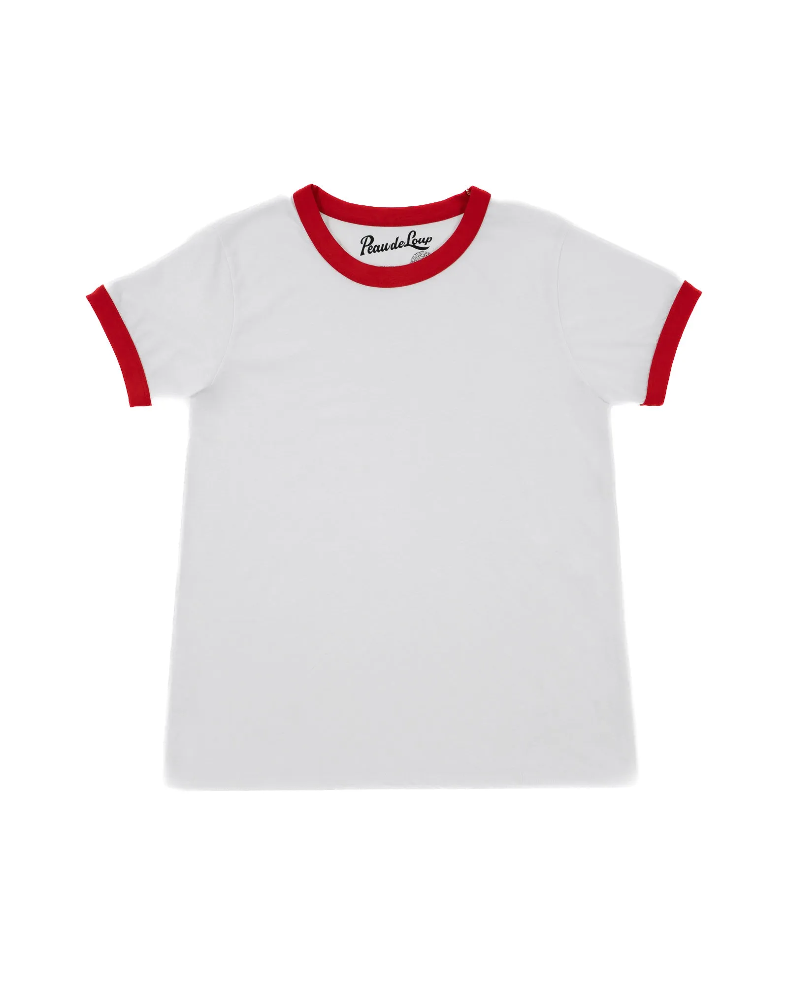 Red Ringer Tee