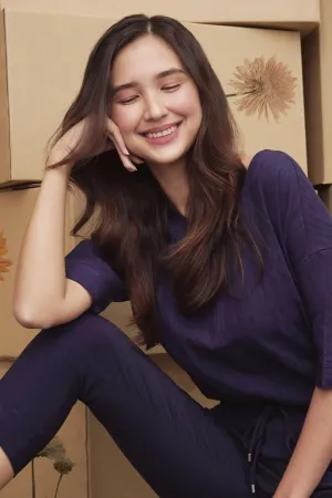 Relaxed Fit Garter Hem Shirt