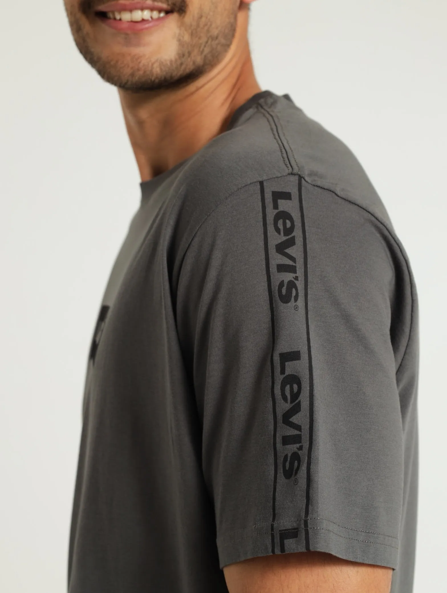 Relaxed Fit Tee - Charcoal
