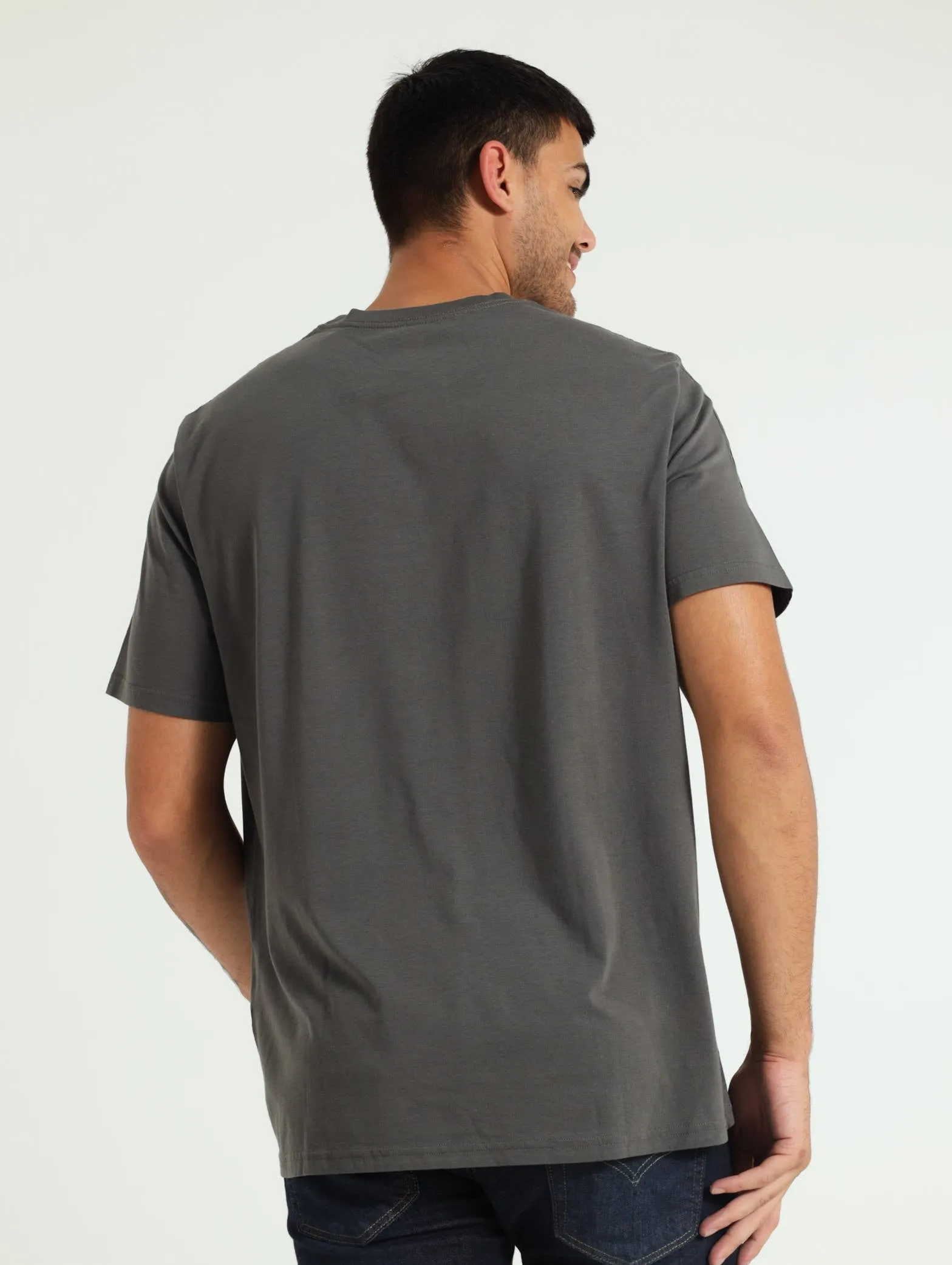 Relaxed Fit Tee - Charcoal