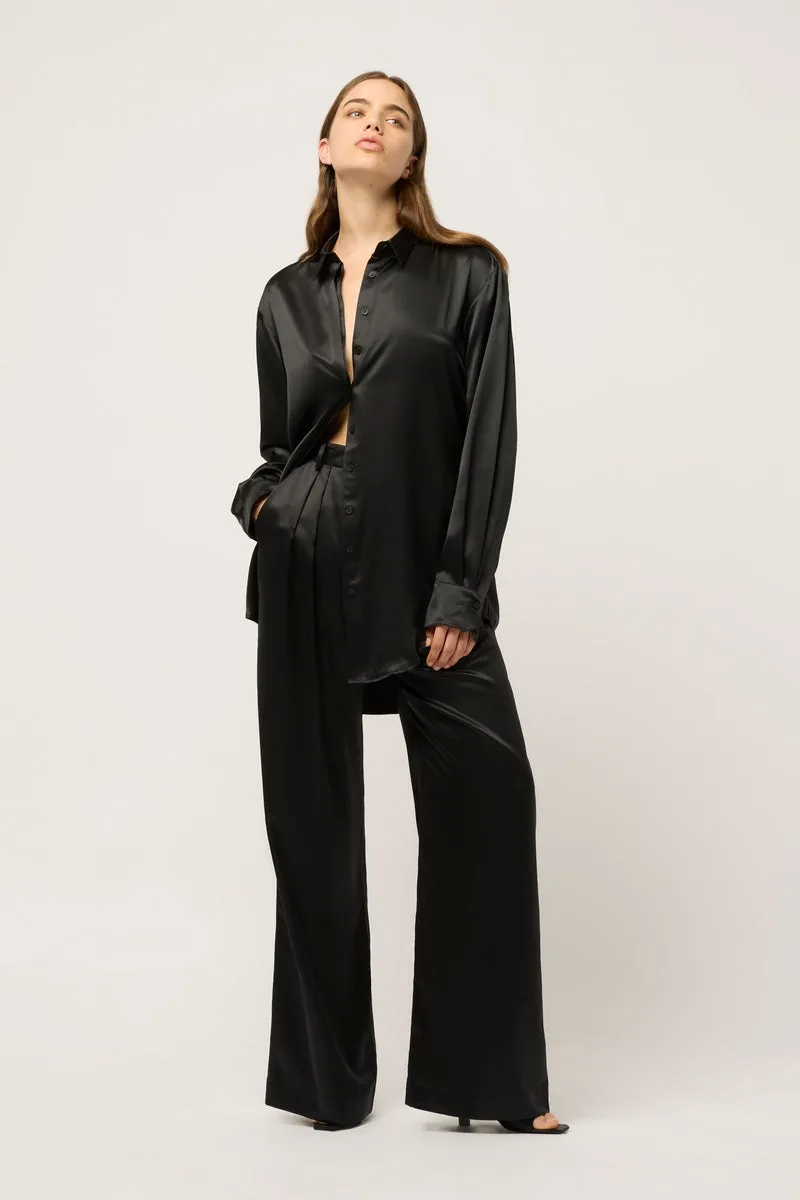 RELAXED SILK BOY SHIRT