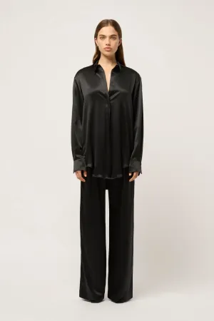 RELAXED SILK BOY SHIRT