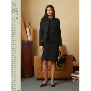Retro Cotton Two-piece Suit