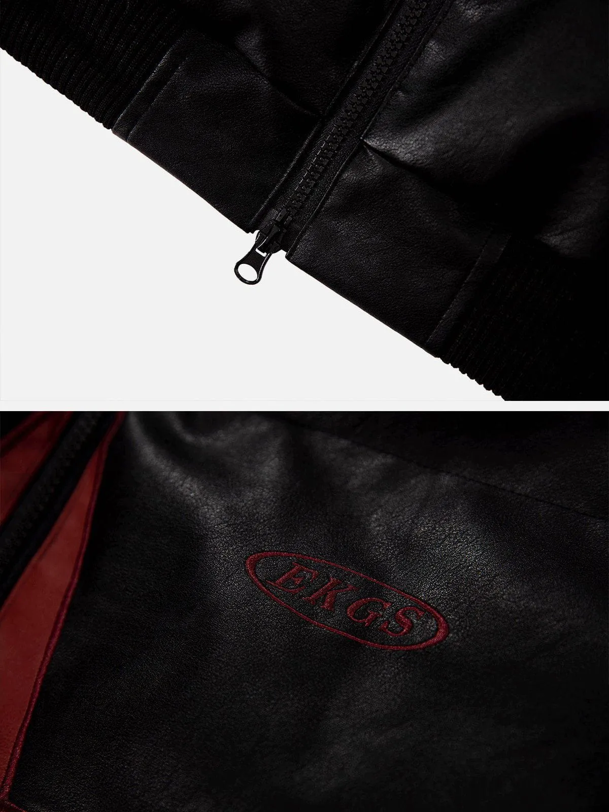 Rimiro - Star PU Winter Coat