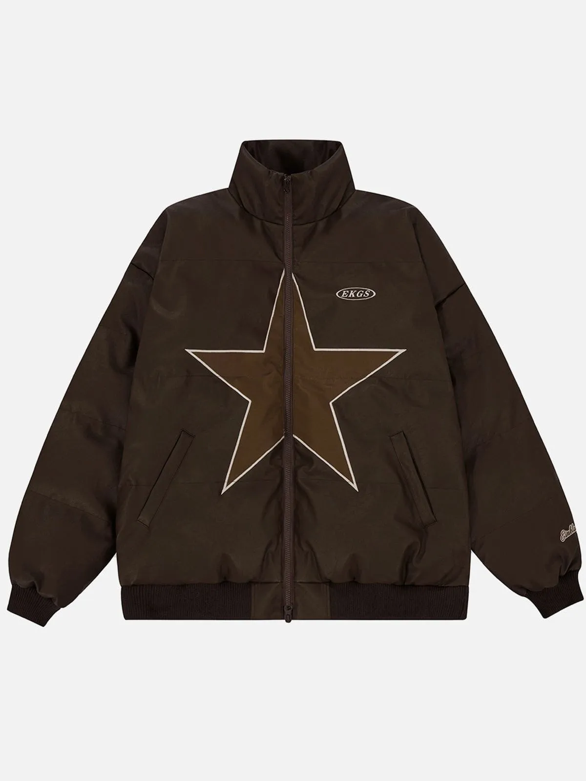 Rimiro - Star PU Winter Coat