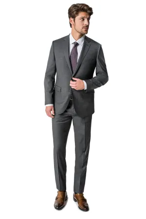 Ronaldo Modern Fit Suit in Charcoal