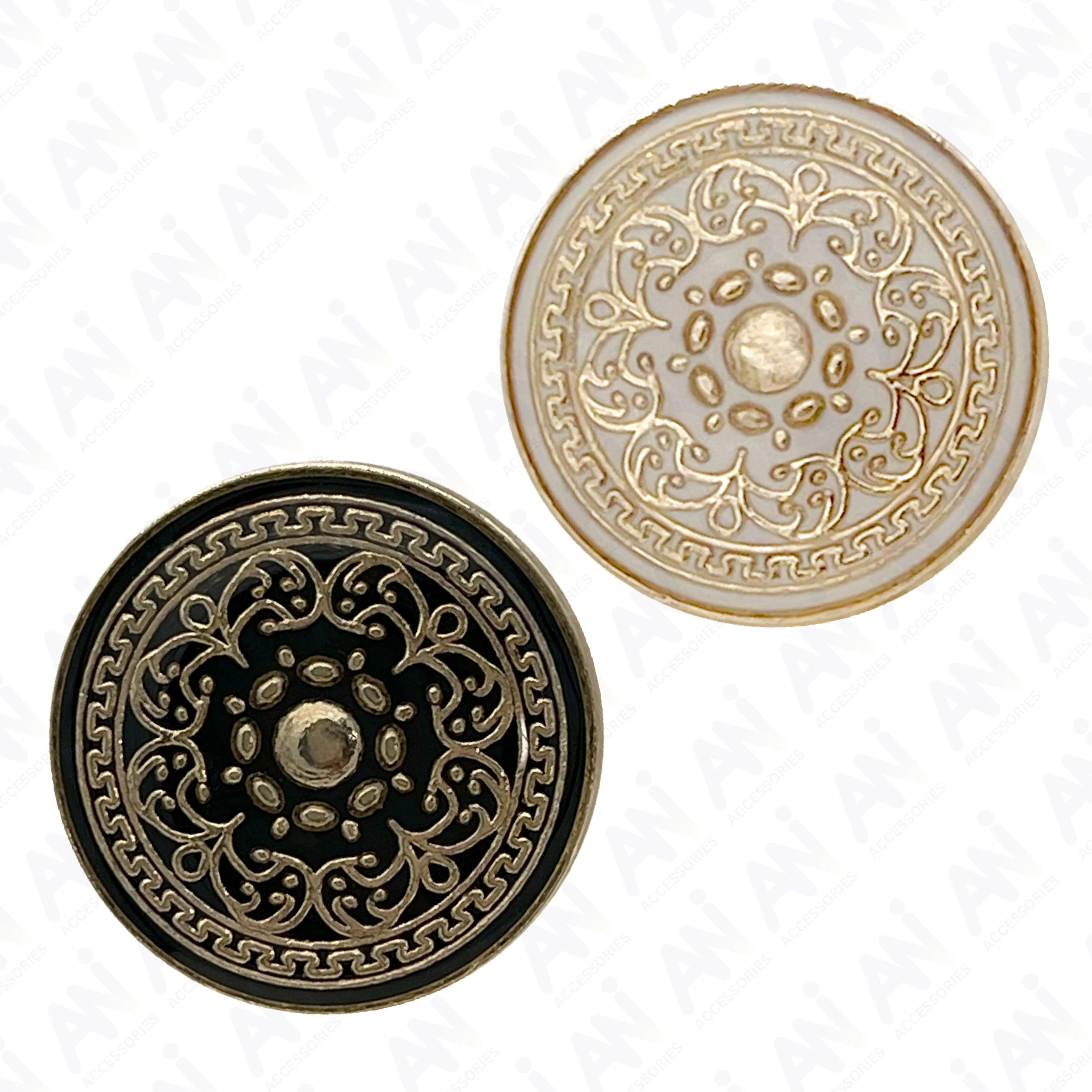 Royal Elegance Metal Buttons