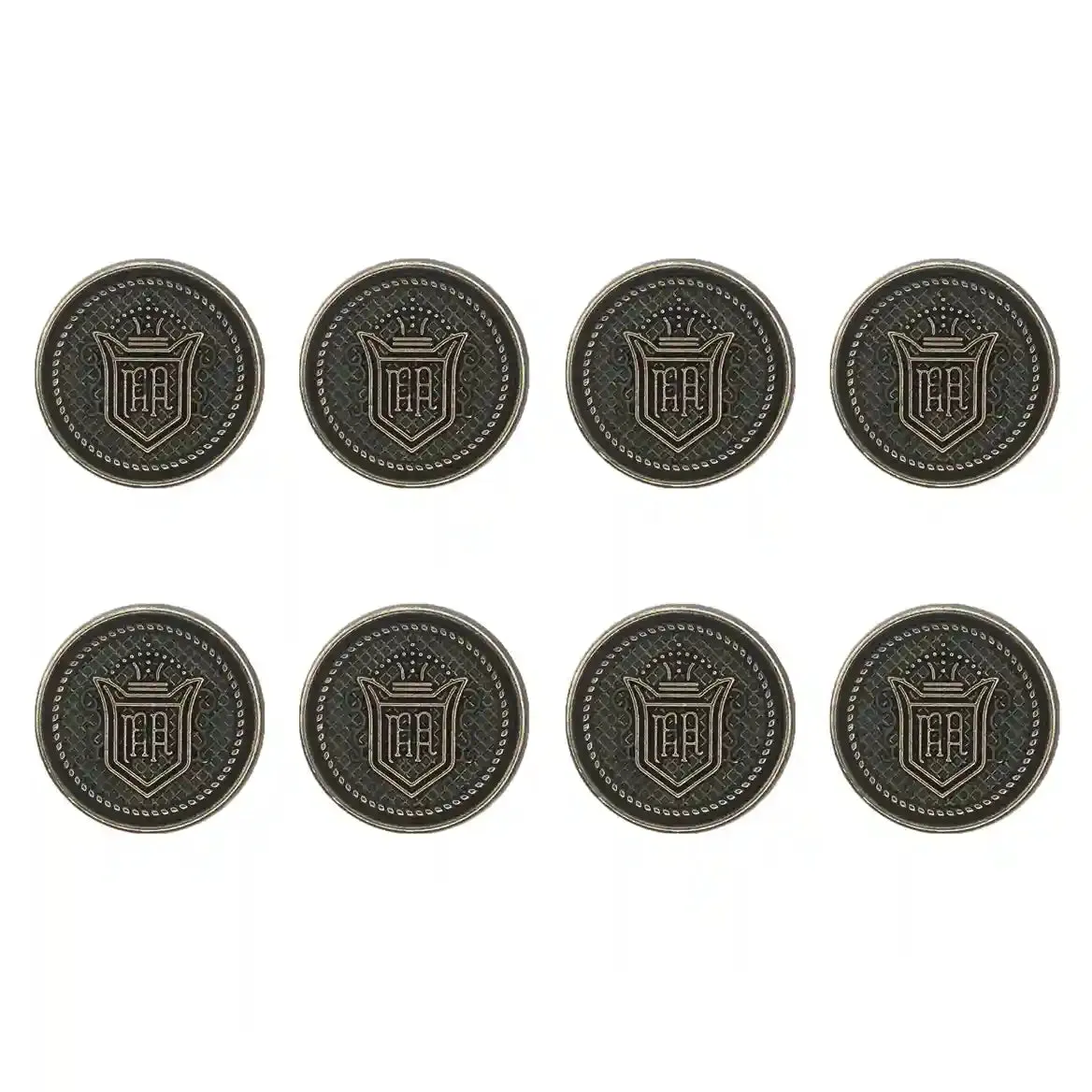Royal Regalia Antique Metal Buttons