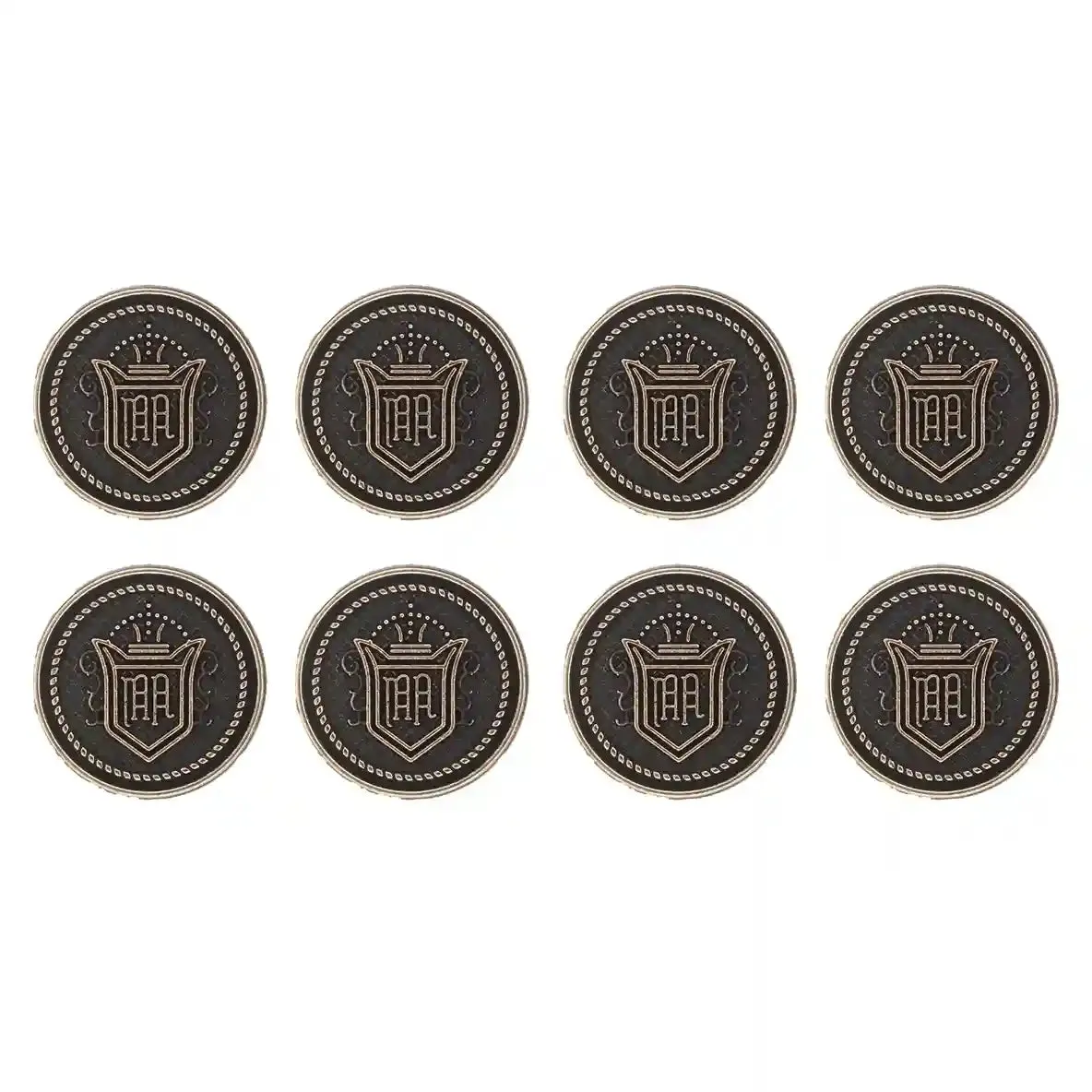 Royal Regalia Antique Metal Buttons