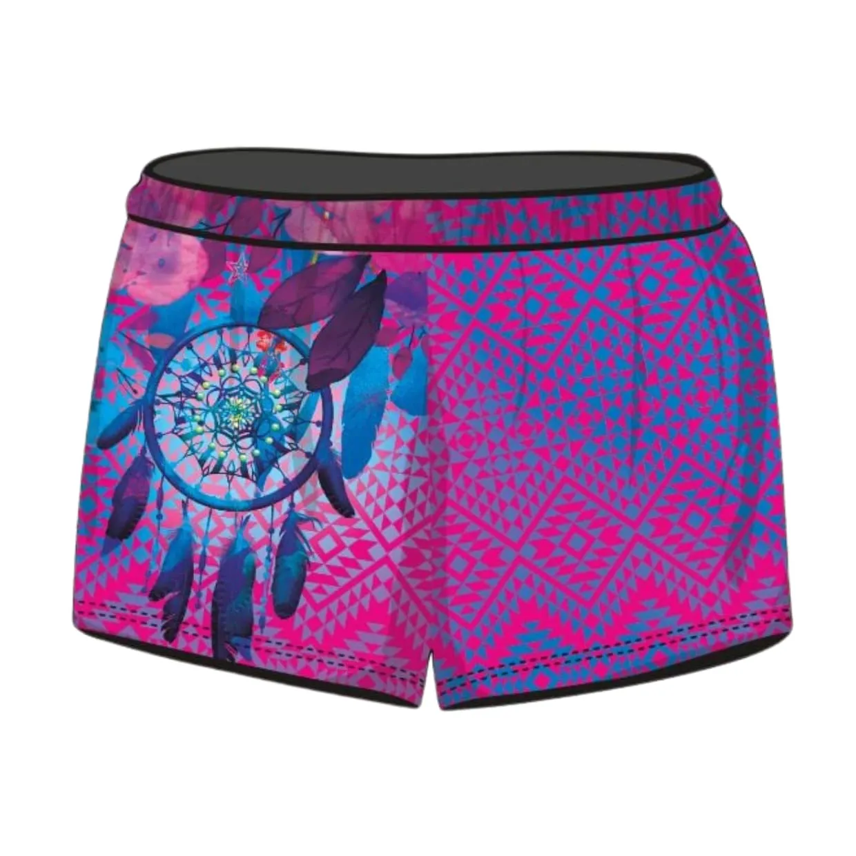 Rugby Shorts | Aztec Dreamcatcher Pink ★Pre-Order★