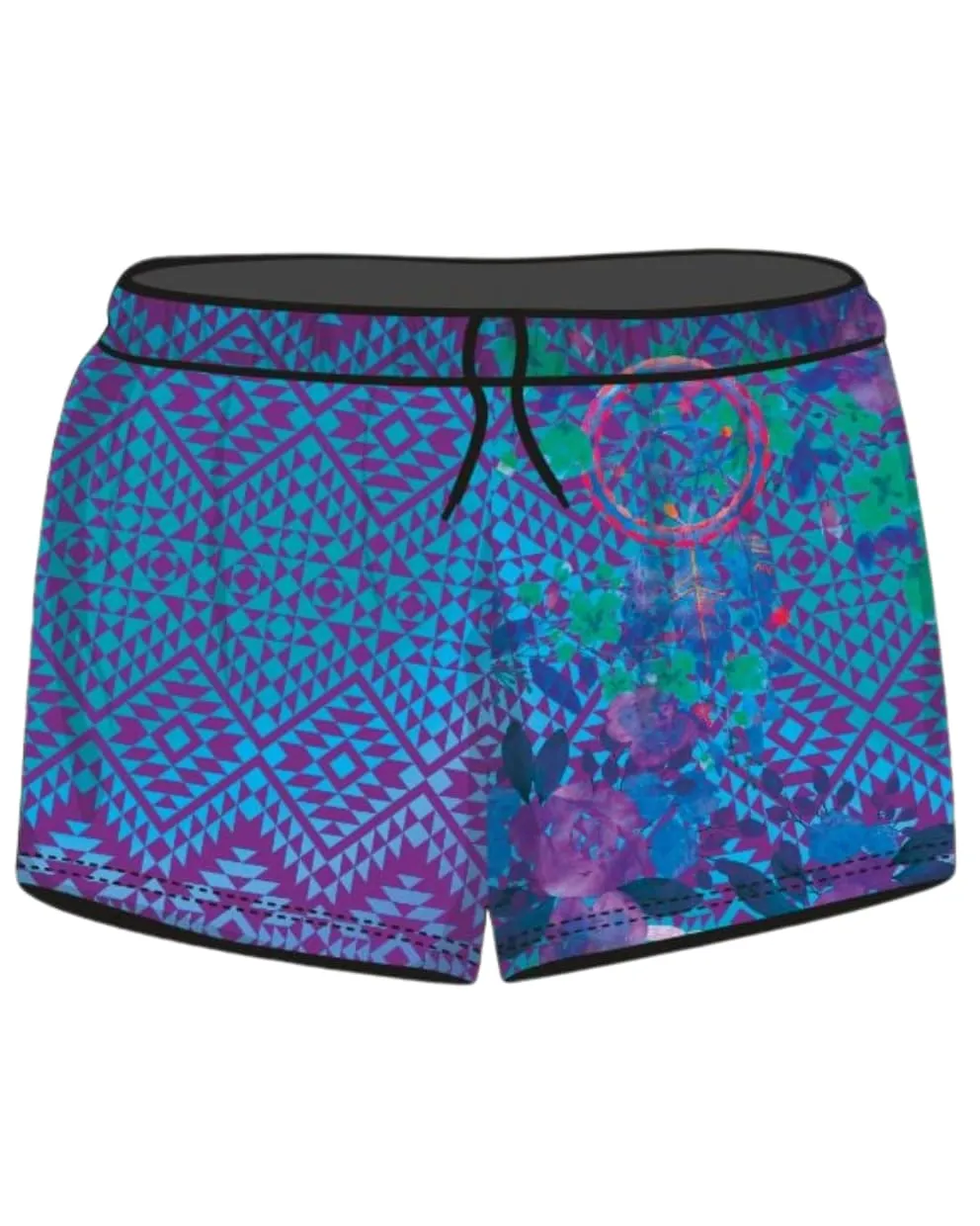 Rugby Shorts | Aztec Dreamcatcher Purple ★Pre-Order★