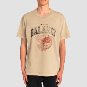 RVCA Hoops T-Shirt Khaki