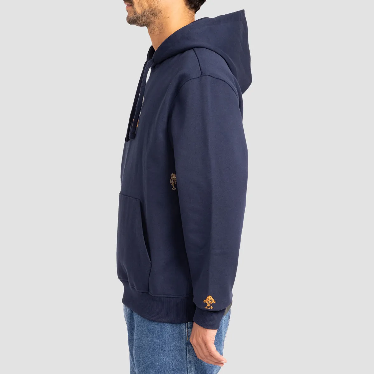 RVCA Scorched Lands Pullover Hoodie Navy
