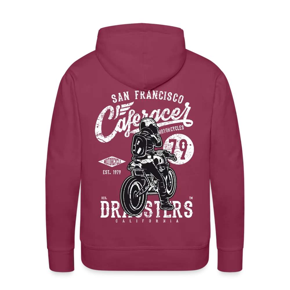 San Francisco Caferacer Motorcycle Hoodie - Men's Vintage