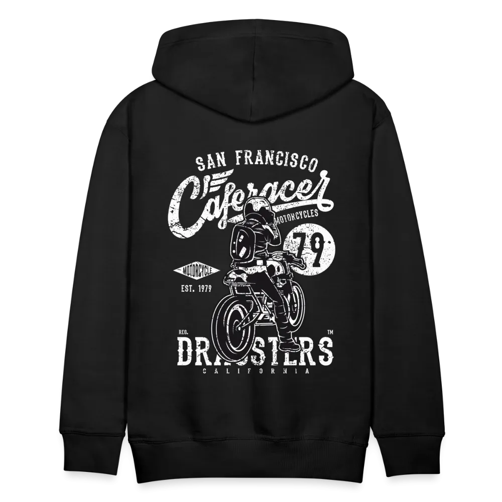 San Francisco Caferacer Motorcycle Hoodie - Men's Vintage