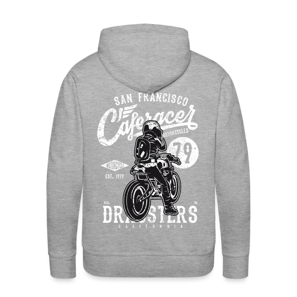 San Francisco Caferacer Motorcycle Hoodie - Men's Vintage