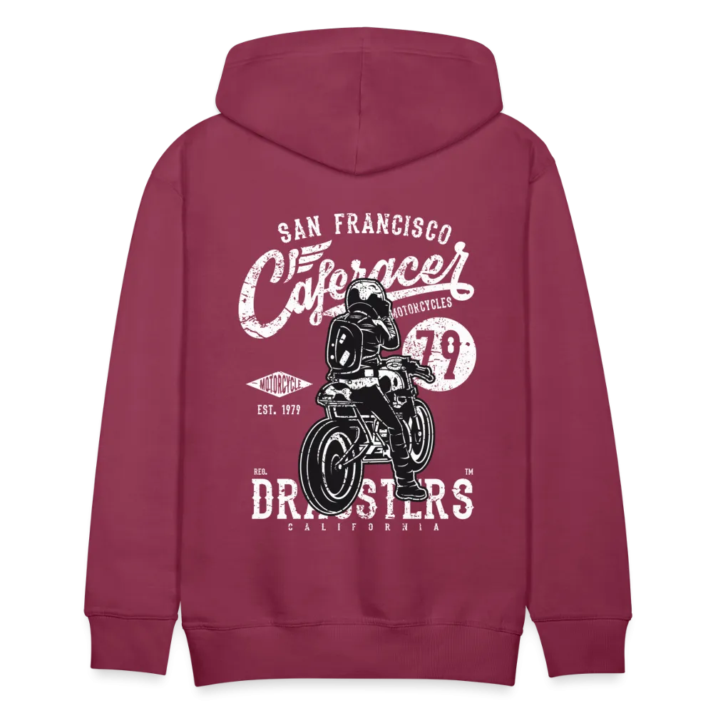 San Francisco Caferacer Motorcycle Hoodie - Men's Vintage
