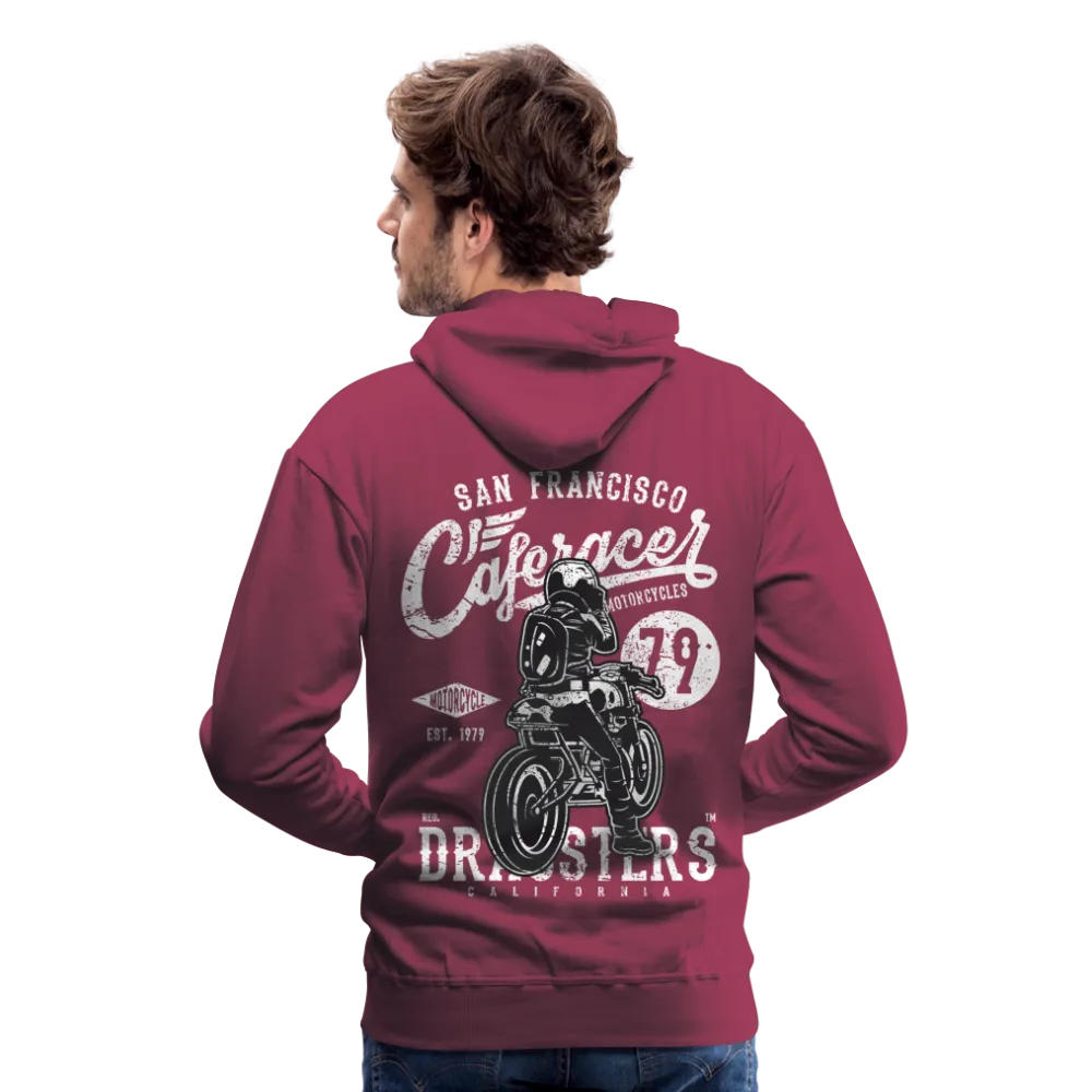 San Francisco Caferacer Motorcycle Hoodie - Men's Vintage