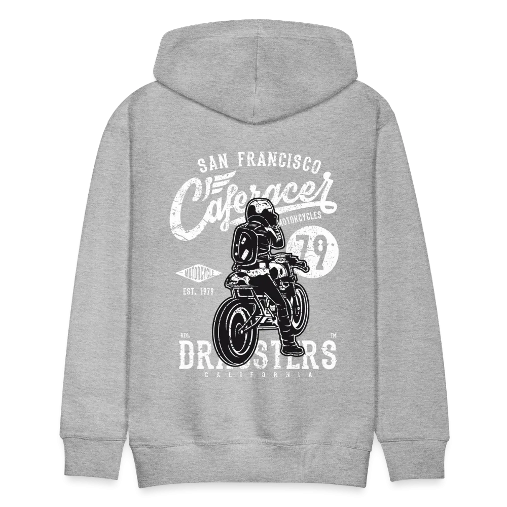 San Francisco Caferacer Motorcycle Hoodie - Men's Vintage