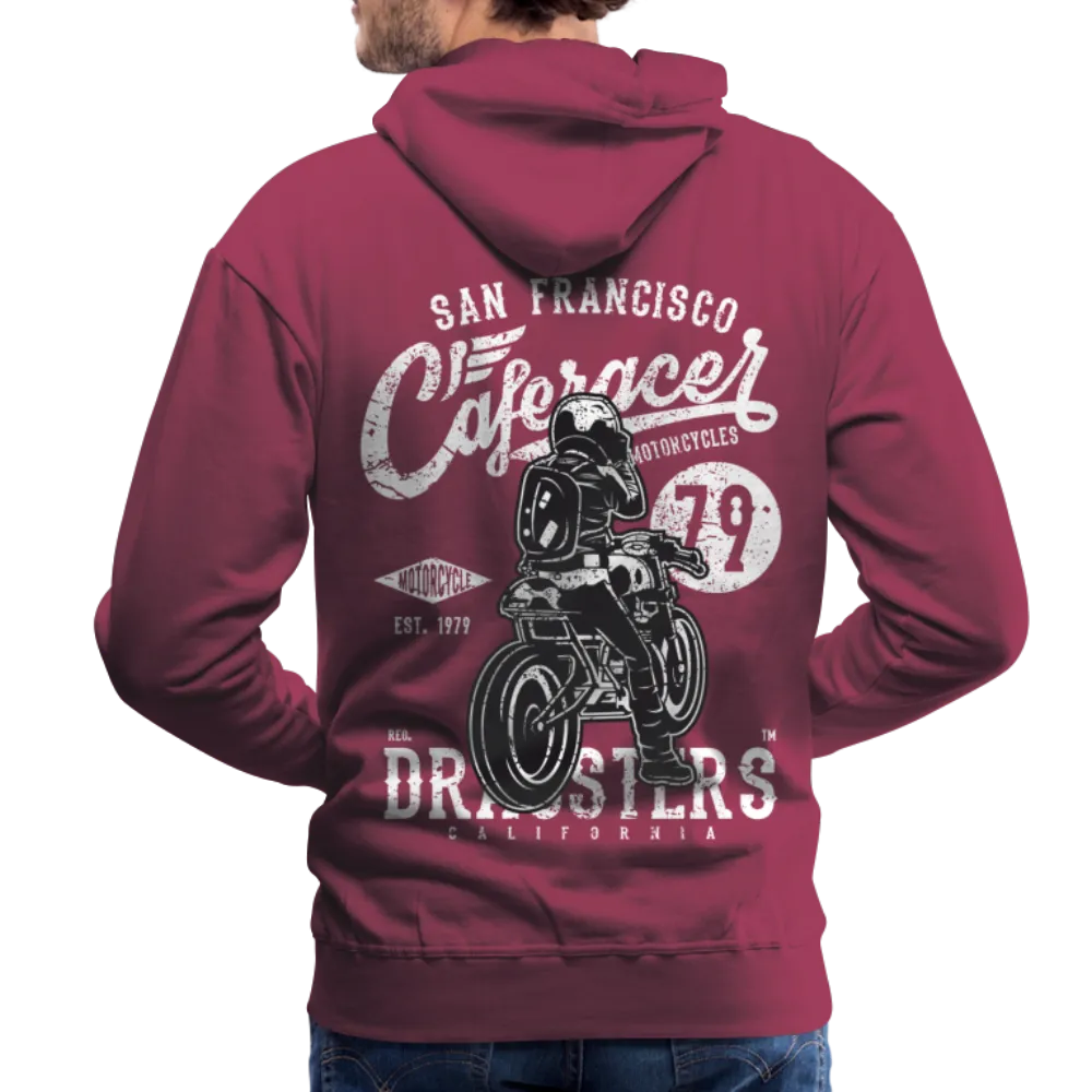 San Francisco Caferacer Motorcycle Hoodie - Men's Vintage